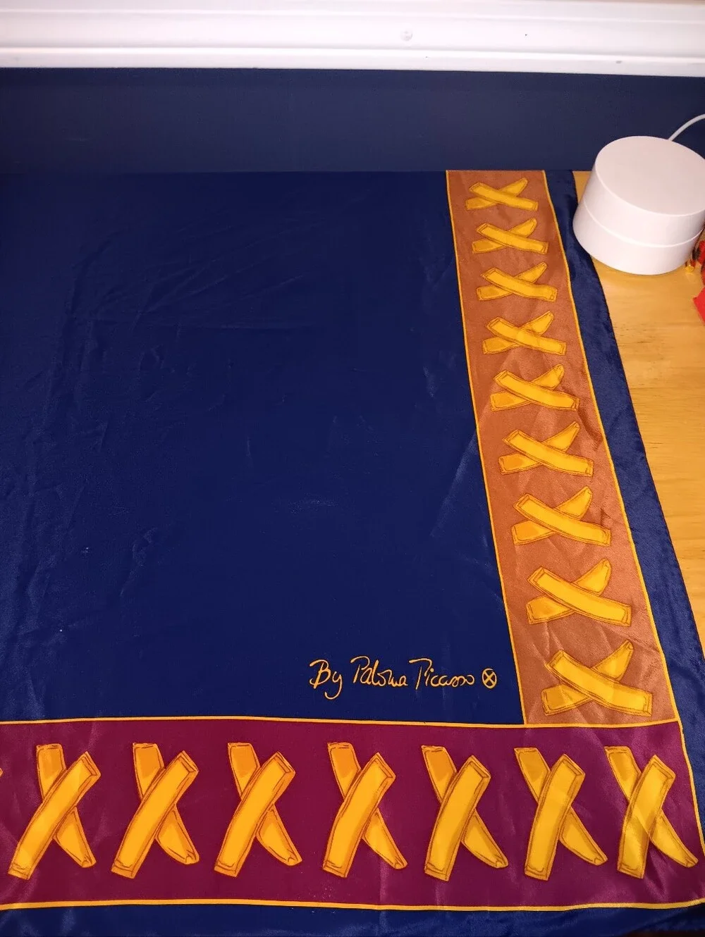 Paloma Picaso Logo Silk Scarf